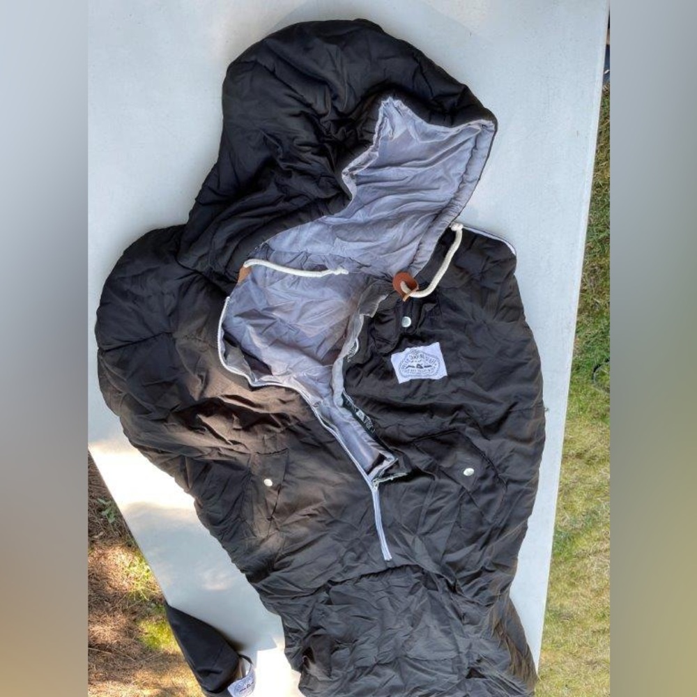 Poler Camping Stuff Black Sleeping Bag Jacket